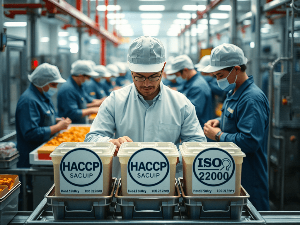 食品代工有HACCP、ISO22000系統認證的好處？